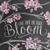 Live Life In Bloom (50 x 50)