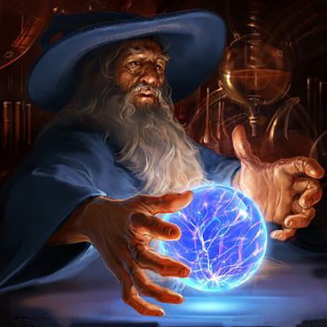 Crystal Ball (50 x 50 actual picture size)