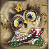 Crazy Owl (50 x 50 actual picture size)