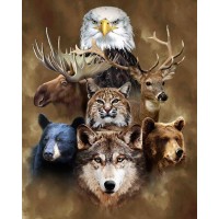 American Wildlife (40 x 5...